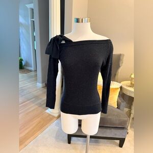 Bailey 44 One Shoulder Bow Top (XS)